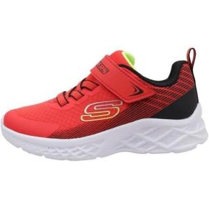 Skechers Kids’ Dynamatic Sneakers(Red/Black)