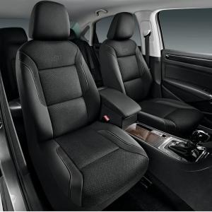 Skechers Memory Foam Car Seat Covers, Air Cool Mesh Thick Seat Covers, Car Seat Full Sets, Airbag Compatible, Automotive Comfort Protection for Most Cars,Vans,Trucks, SUVs,Red(Black and Black)