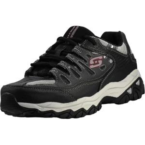 Skechers Men’s Afterburn M. Fit Reprint(Charcoal/Black)