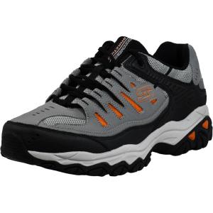 Skechers Men’s Afterburn M. Fit Reprint(Charcoal/Orange)