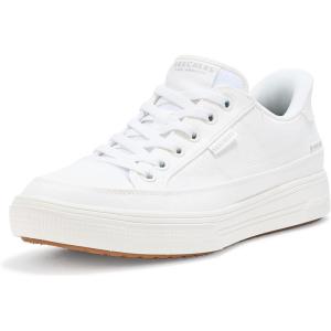 Skechers Mens Arch Fit Arcade – See Ya There Hands Free Slip-ins(White)
