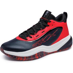 Skechers Mens Basketball Skx League(Black/Red)