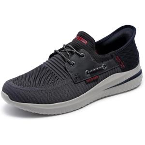 Skechers Mens Delson 3.0 – Roth 210606(Chocolate/Bark)