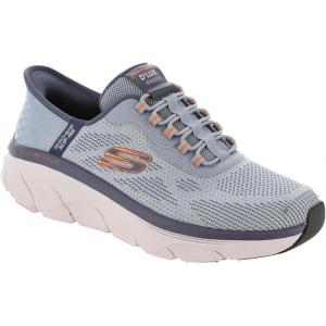 Skechers Mens D’lux Walker 2.0 Rezinate Hands Free Slip-in(Slate)