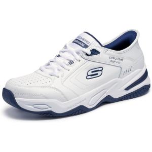 Skechers Mens Durham Hands Free Slip-in(White)