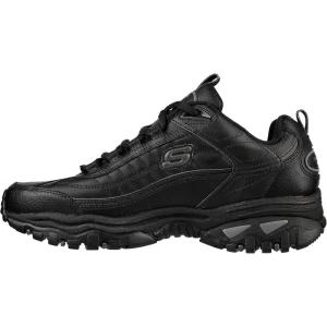 Skechers Men’s Energy Afterburn Sneakers(Black/Grey)