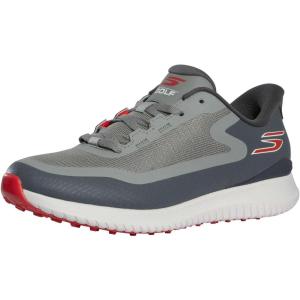 Skechers Men’s Flight Spikeless Slip-in Golf Shoe Sneaker(Grey)