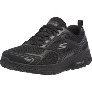 Skechers Mens GOrun ConsistentSneaker(Black/Charcoal)