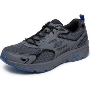 Skechers Mens GOrun ConsistentSneaker(Charcoal/Blue)