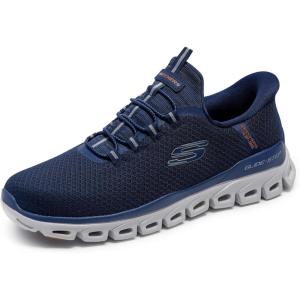 Skechers Mens Glide-Step Noxus Hands Free Slip-in(Navy)