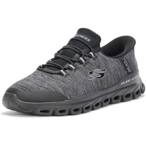 Skechers Mens Glide-Step Zefyr Hands Free Slip-in(Charcoal/Black)