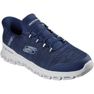 Skechers Mens Glide-Step Zefyr Hands Free Slip-in(Navy)
