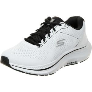 Skechers Mens Go Run Consistent 2.0 Mile Marker(White/Black)