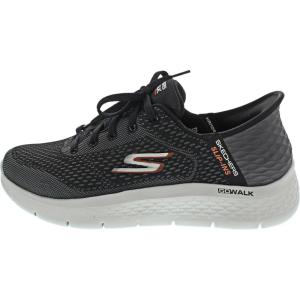 Skechers Mens Go Walk Flex – New World(Black/Orange)