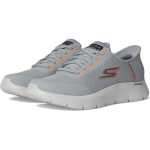 Skechers Mens Go Walk Flex Netro Hands Free Slip-ins(Grey)