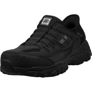 Skechers Mens Hands Free Slip-ins Cankton-Faison St(Black/Black)
