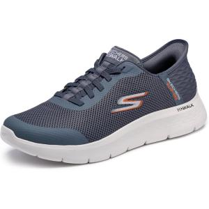 Skechers Mens Hands Free Slip-ins Go Walk Flex-Hands Up SneakerSneaker(Grey)