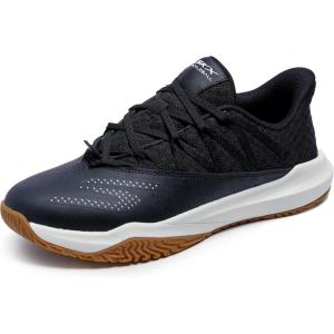 Skechers Men’s Hands-Free Slip-ins: Viper Court Rally Trainers(Black/White)