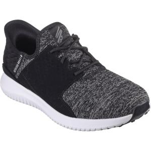 Skechers Mens Max 2 Rover Relaxed Fit Slip-in Golf ShoeSneaker(Black/White)