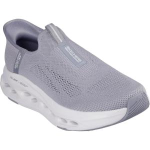 Skechers Mens Max Cushioning Glide Step Euclid Hands Free Slip-ins(Grey)