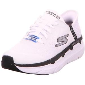 Skechers Mens Max Cushioning Slip-ins – Athletic Workout Running Walking Shoes with Memory Foam(White)