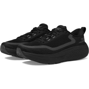 Skechers Mens Men’s Go Run Supersonic Max Sneaker(Black/Black)