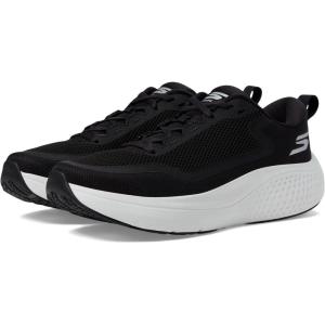 Skechers Mens Men’s Go Run Supersonic Max Sneaker(Black/White)