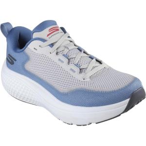 Skechers Mens Men’s Go Run Supersonic Max Sneaker(Blue/Gray)
