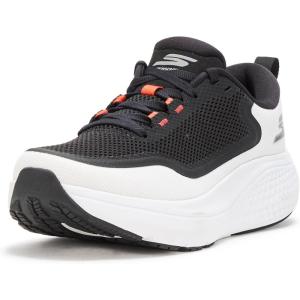 Skechers Mens Men’s Go Run Supersonic Max Sneaker(White/Black/Orange)
