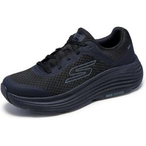 Skechers Mens Men’s Max Cushioning Endeavour Sneaker(Black/Black)