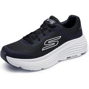 Skechers Mens Men’s Max Cushioning Endeavour Sneaker(Black/White)