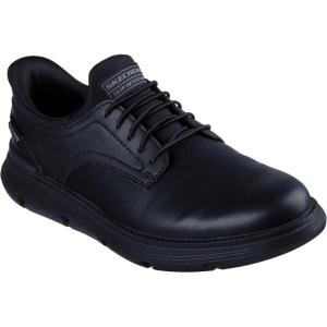 Skechers Mens Mens Work Garza Sr Bunge Hands Free Slip Ins(Black)