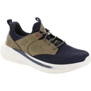 Skechers Mens Slade – Breyer 210892(Navy/Tan)