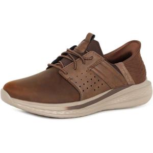Skechers Mens Slade – Zachary Hands Free Slip-in(Brown)