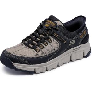 Skechers Men’s Summits Slip-On Sneakers(Taupe/Black)