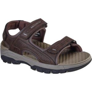 Skechers Men’s Tresmen-Garo Open Toe Water Sandal(Brown)