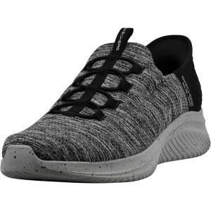 Skechers Men’s Ultra Flex 3.0 Right Away Hands Free Slip-in Sneaker(Black/Charcoal)