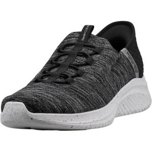 Skechers Men’s Ultra Flex 3.0 Right Away Hands Free Slip-in Sneaker(Dark Grey)