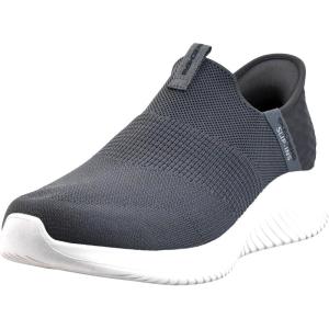 Skechers Men’s Ultra Flex 3.0 Smooth Step Slip-in Sneakers(Dark Grey)