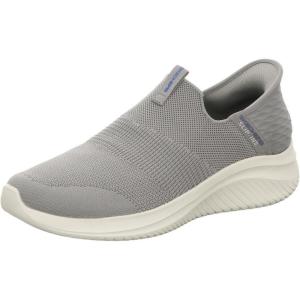Skechers Men’s Ultra Flex 3.0 Smooth Step Slip-in Sneakers(Grey)