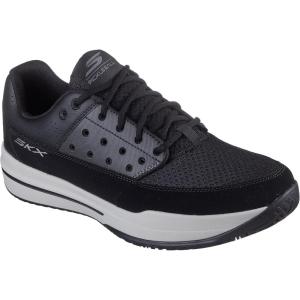 Skechers Mens Viper Court Luxe(Black/White)