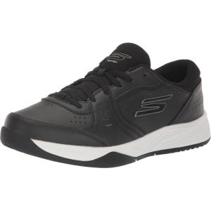 Skechers Mens Viper Court Smash Pickleball(Black/White)