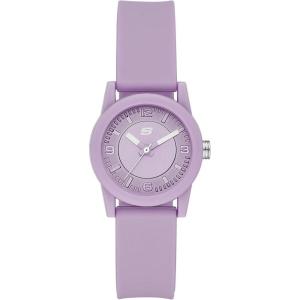 Skechers Rosencrans Mini Metal or Silicone Analog Watch for Women(Lavender)