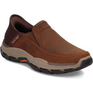 Skechers USA Men’s Mens Respected – Elgin 204810(Dark Brown)