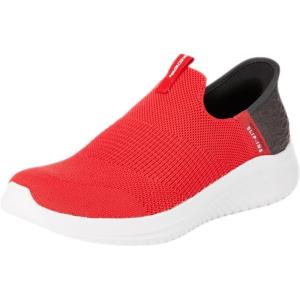 Skechers Unisex-Child Microstrides – Recess Rules(Red/Black)