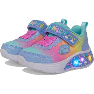 Skechers Unisex-Child My Dreamers – Pastel Sunset(Light Blue/Multi)