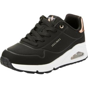 Skechers Unisex-Child Uno Gen1 – Shimmer Away(Black)