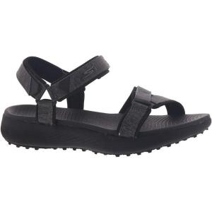 Skechers Women’s 600 Spikeless Golf Sandals Shoe(Black)