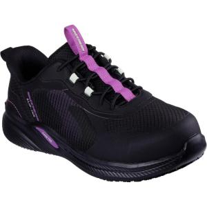 Skechers Womens Carbix Hands Free Slip-ins Bungee(Bkpr)