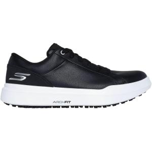 Skechers Womens Drive 6 Arch Fit Leather Relaxed Fit Waterproof Golf Shoe(Black)